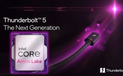 Платформа процессоров Intel Arrow Lake для настольных ПК будет оснащена Thunderbolt 5 «Barlow Ridge» с пропускной способностью до 120 Гбит/с