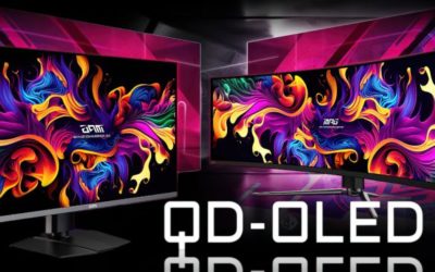 Официальные игровые мониторы MSI QD-OLED: несколько моделей MPG и MAG с диагоналями от 49 дюймов до 27 дюймов.