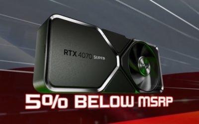 Графические процессоры NVIDIA GeForce RTX 4070 SUPER продаются ниже рекомендованной розничной цены в Польше, но уже стоят на 5% дешевле