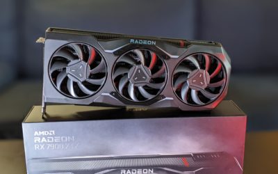 Демонстрационные графики работы графического процессора AMD на Radeon RX 7900 XTX: гораздо более быстрый рендеринг с узлами сетки, которые появятся позже в этом году