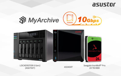 ASUSTOR добавляет Seagate IronWolf Pro 24 ТБ, совместимость с выделенным жестким диском NAS