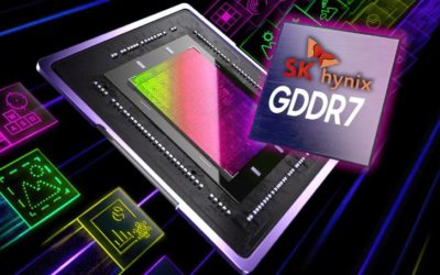 Память SK hynix GDDR7 увеличивает пропускную способность графического процессора до 160 ГБ/с благодаря кристаллам 40 Гбит/с и емкости 24 ГБ