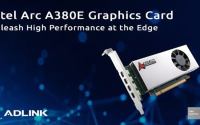 Intel Arc A380E дебютирует в низкопрофильном дизайне ADLINK: однослотовый графический процессор с 4 портами DisplayPort