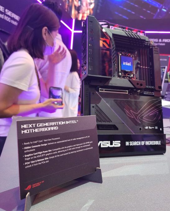 ASUS представляет ROG Maximus Z890 HERO BTF с разъемами на задней панели, Z790 HERO CAMM2 с DDR5-8000 при температуре 50C и воздушным охлаждением