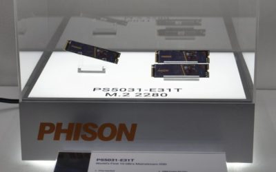 Контроллер SSD Phison E31T обеспечивает доступную конструкцию Gen5 без радиатора