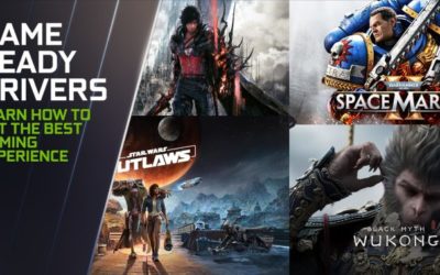 Драйвер NVIDIA GeForce Game Ready 560.94 добавляет поддержку Black Myth Wukong, Star Wars Outlaws, Space Marine 2 и Final Fantasy XVI