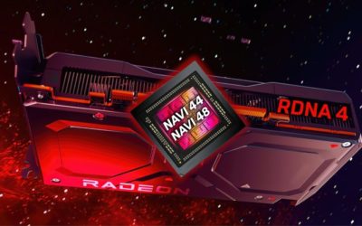 Графический процессор AMD Navi 44 «RDNA 4» имеет больший размер корпуса, чем Navi 24 «RDNA 2»